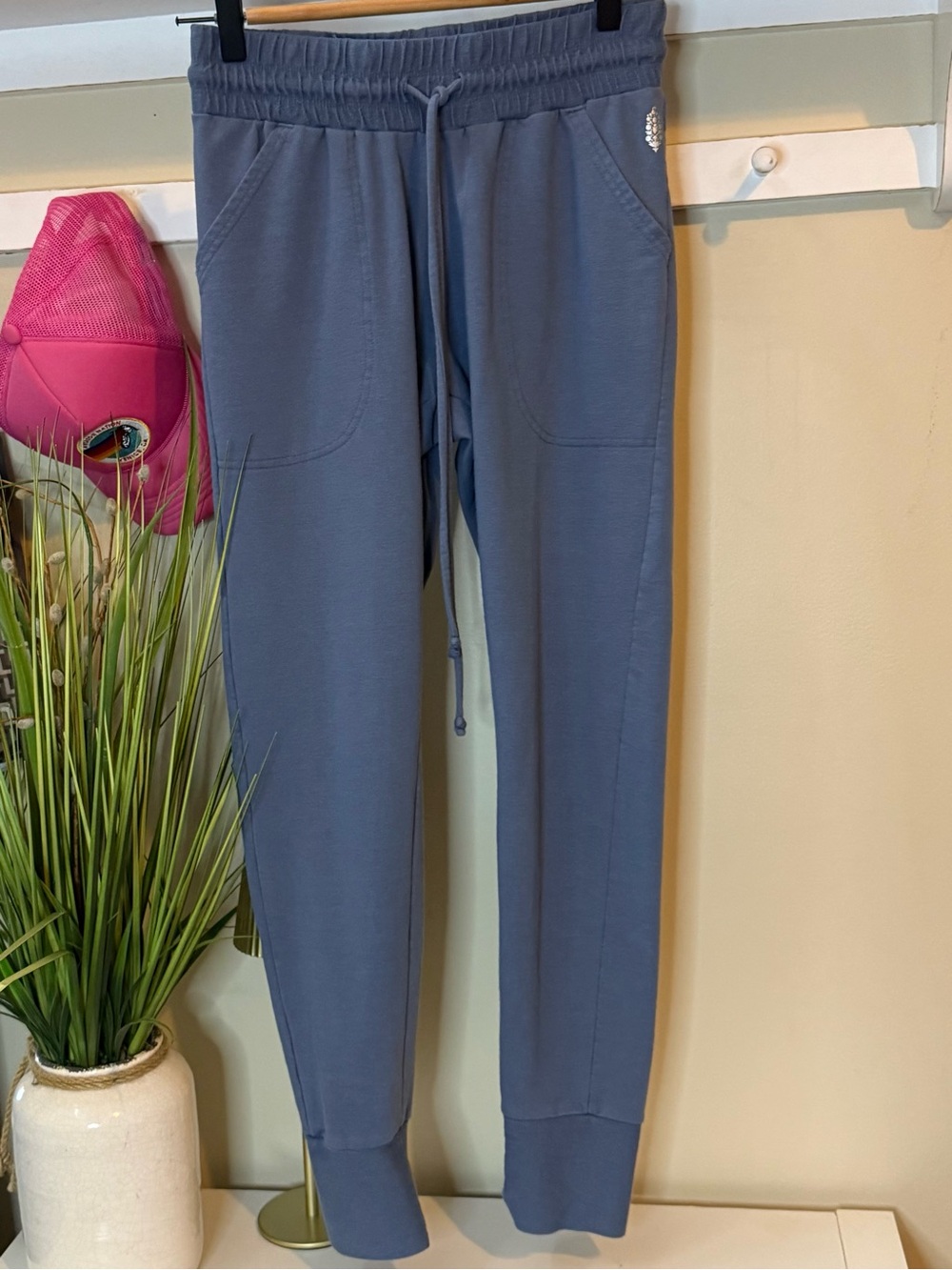 Free People Movement Sunny Jogger Sweatpants Blue Small EUC